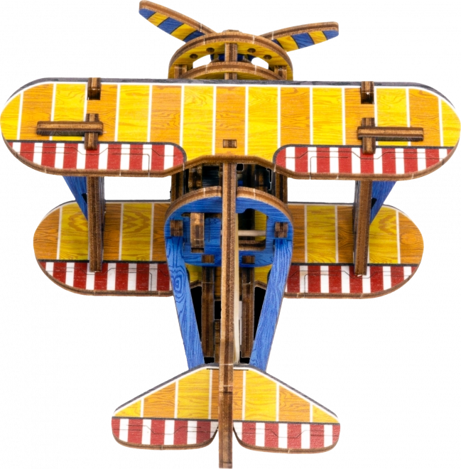 Wooden City 3D Puzzle Biplane Limited Edition