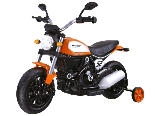 Street Bob Children's Battery-Powered Motorcycle – black