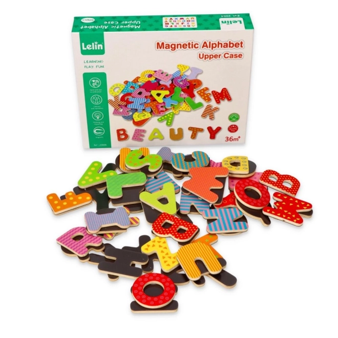 Magnetic Wooden Letters