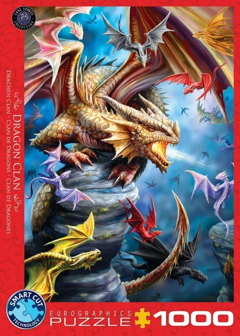 Eurographics dragon clan puzzle 1000 pieces