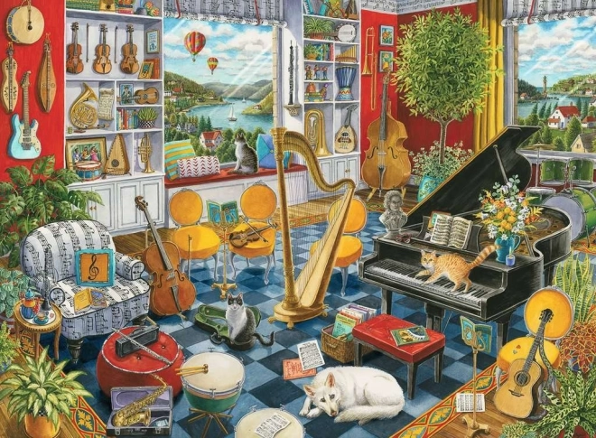 Ravensburger Music Room Puzzle 500 Pieces