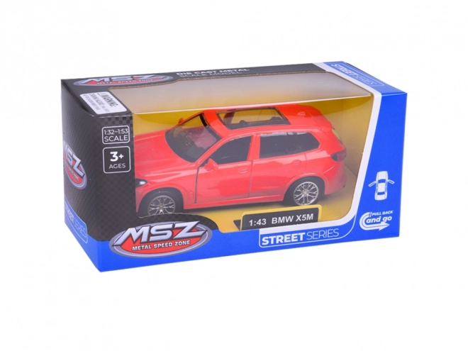 Metal Diecast BMW X5M Model Car 1:43 Scale