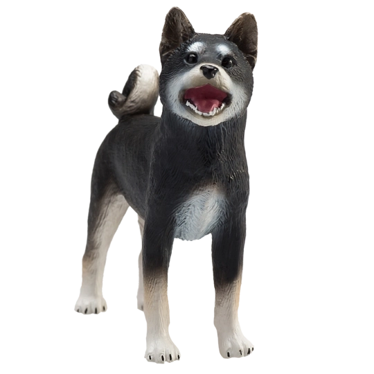 Shiba Inu Black Figurine by Mojo