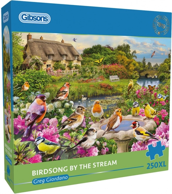 Bird Song by the Creek Puzzle XL 250 Pieces