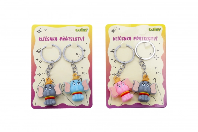 Friendship Keychain Elephant Set