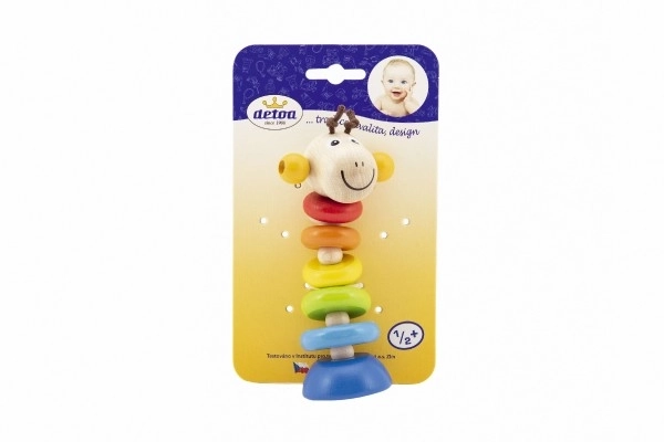 Wooden Giraffe Pull Toy