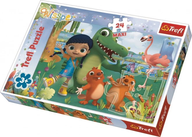 Wissper and Animal Friends Maxi Puzzle 24 Pieces