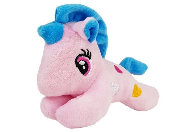 Small Unicorn with Carrier Plush Toy