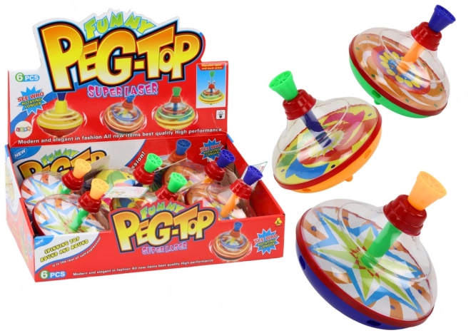 Traditional Spinning Top Toy for Kids