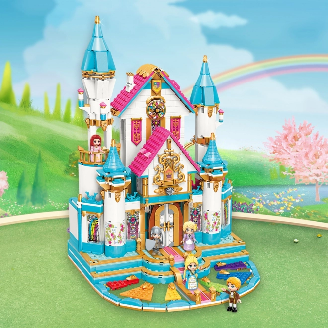 Qman Princess Leah Castle Ball Playset