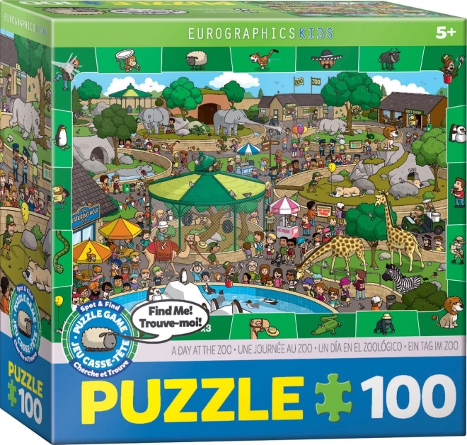 Eurographics Zoo Day Spot & Find Puzzle