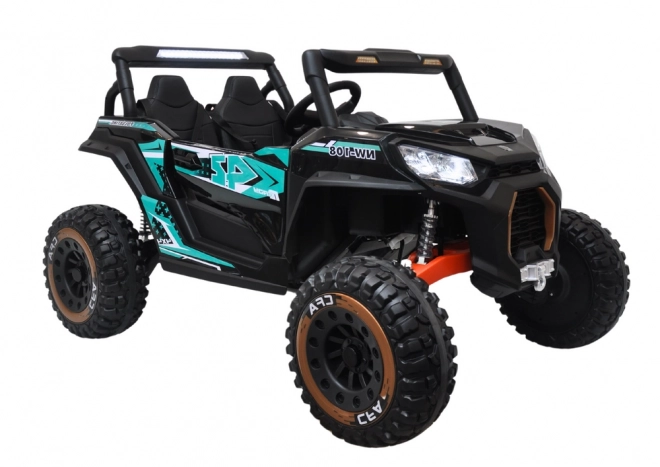 Electric Ride-On Buggy Black 4x4 24V