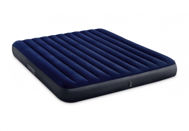 Inflatable Double Mattress Velour 203x183 cm INTEX