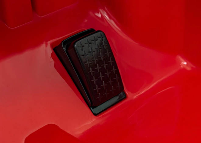 Elektrické autíčko Porsche 718 s MP4 audio panelom – Červené