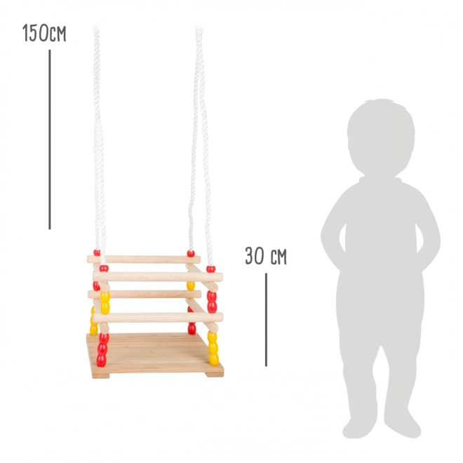 Small Foot Wooden Swing for Toddlers