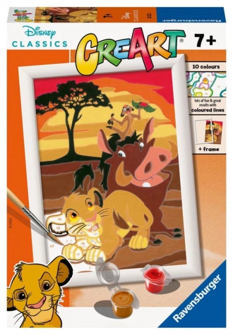 CreArt Disney The Lion King Painting Set