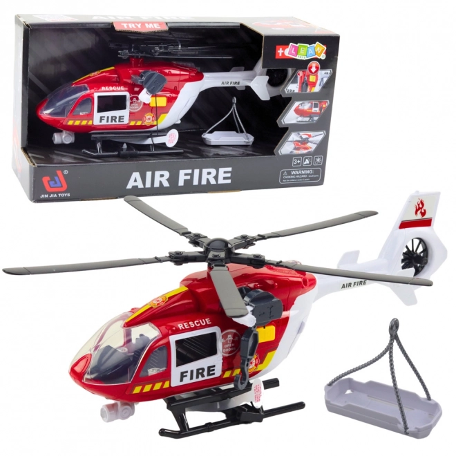 Fire Rescue Helicopter Lights and Sounds