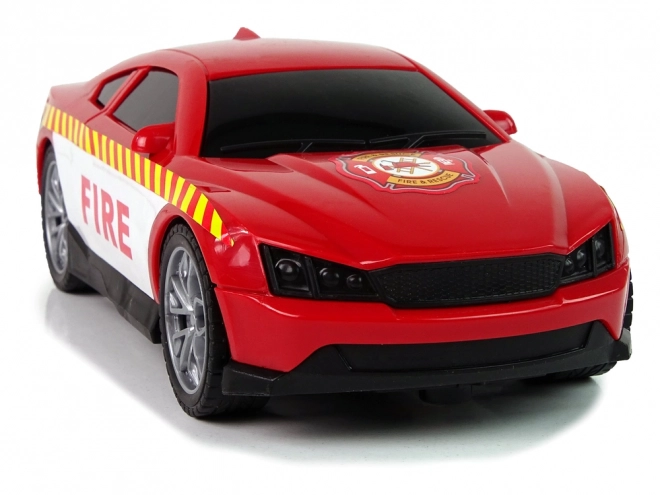 Fire Rescue Vehicle Set with Sounds