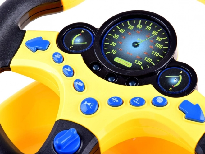 Interactive Steering Wheel Set With Sounds