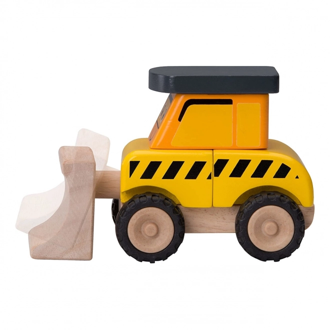 Wooden Mini Bulldozer