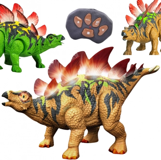 Woopie Dinozaur zdalnie sterowany RC Robot Stegozaur