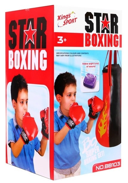 Interactive Kids Boxing Set with Sound Effects