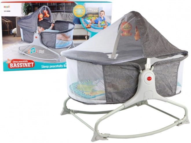 Multifunction Baby Bouncer and Play Mat with Sound and Vibration