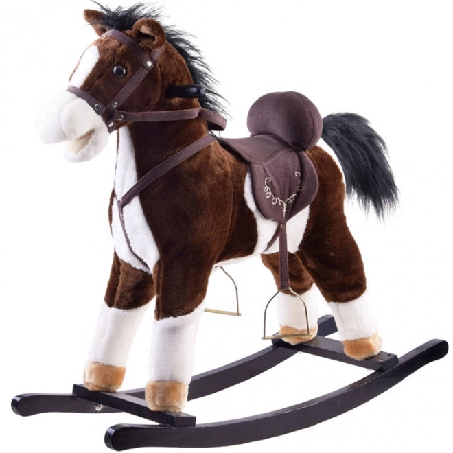 Large rocking horse wags its tail ZA0052