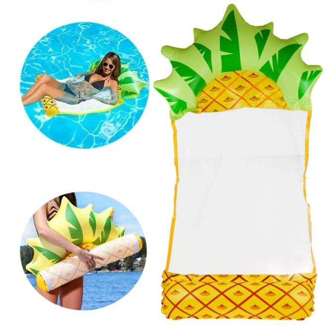 Inflatable Pineapple Water Hammock