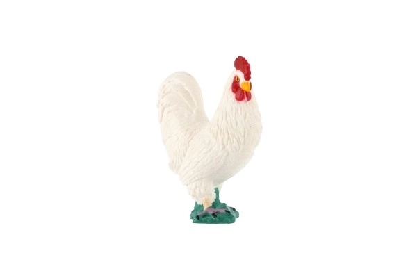 White Rooster - Domestic Chicken Toy