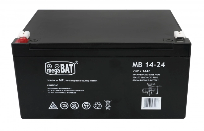 Vehicle Battery 24V 14AH