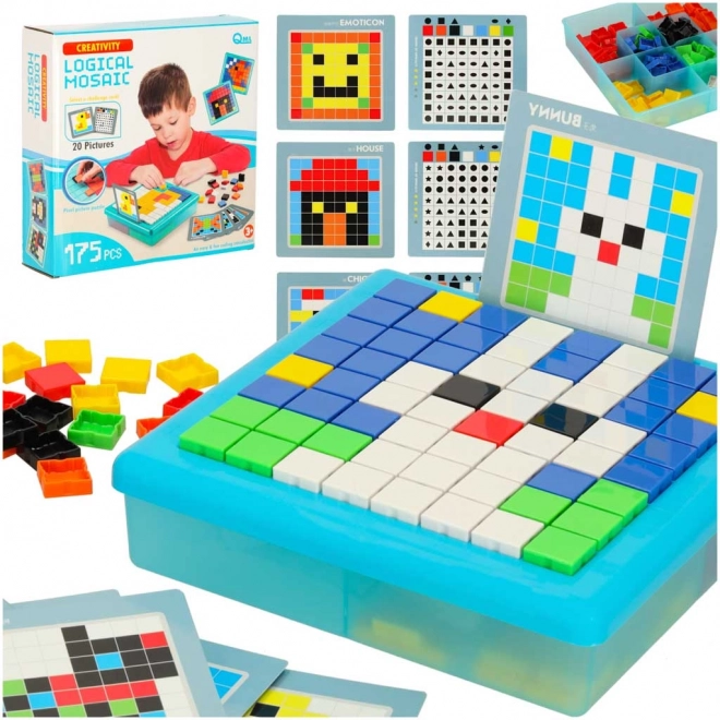 Creative Logic Puzzle Blocks Mosaic Set