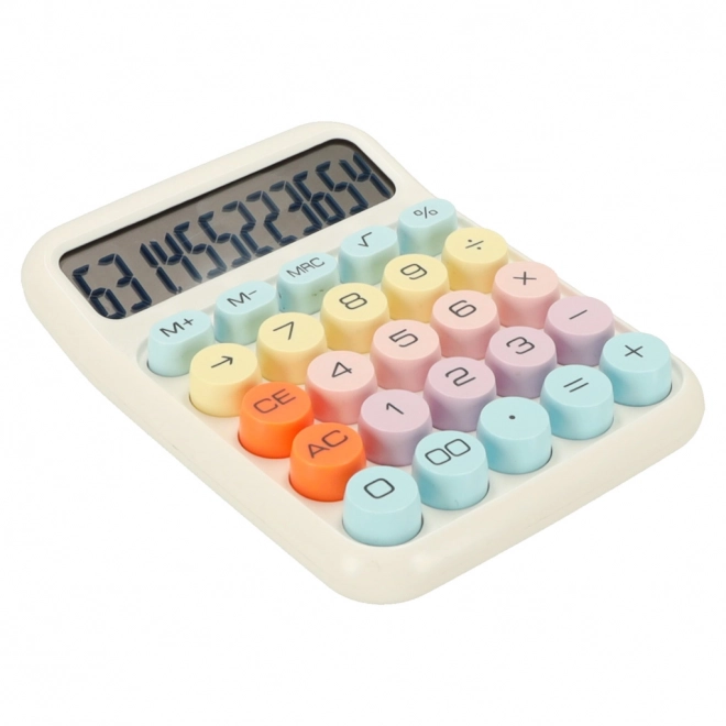 Office Calculator with Round Buttons