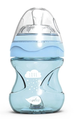 Nuvita Baby Feeding Bottle 150ml - Light Blue