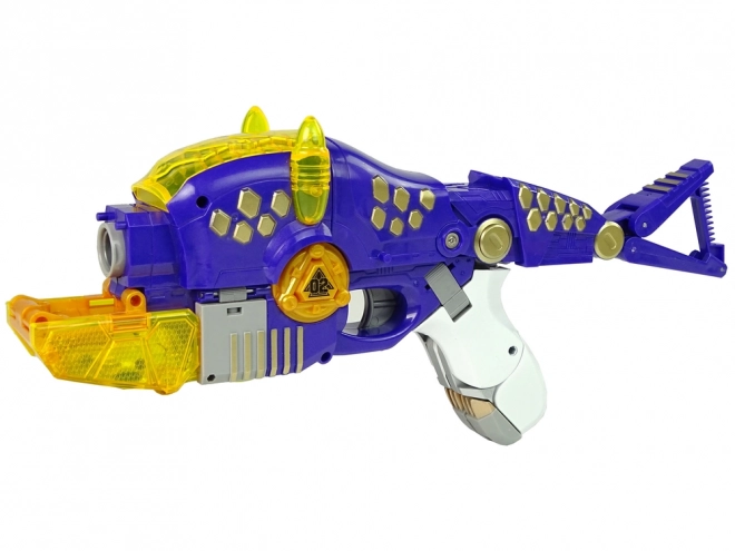 Dinobot Transforming Dinosaur Purple Triceratops with Target