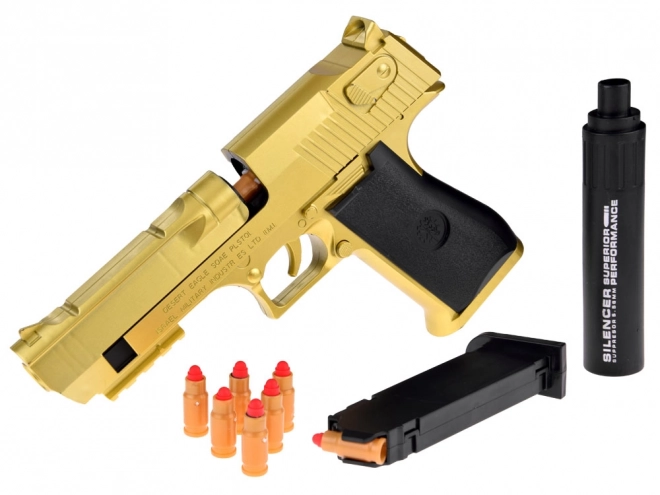 Toy Foam Dart Gun with Suppressor for Kids