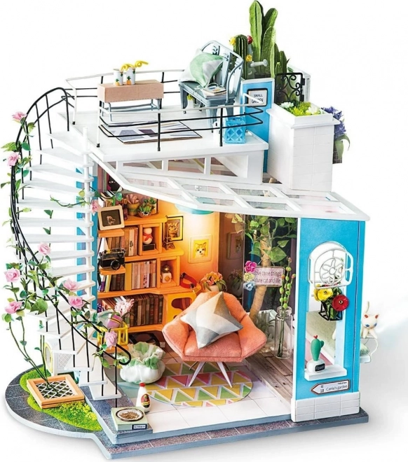 Robotime Rolife Diy Dollhouse with Led Lighting