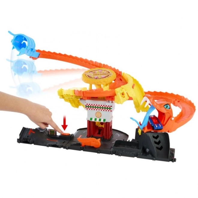 Hot Wheels City Hungry Cobra Attack Playset