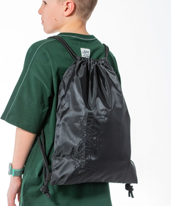 Set Scuola Baagl Skate Max Darkness: Zaino, Astuccio e Sacca