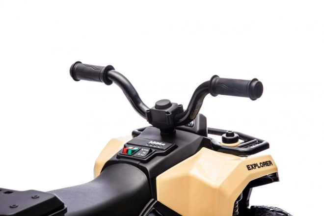 Quad per bambini a batteria Explorer Khaki
