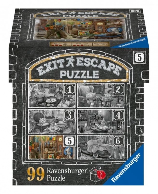 Ravensburger Escape Puzzle Haunted Mansion Attic Adventure