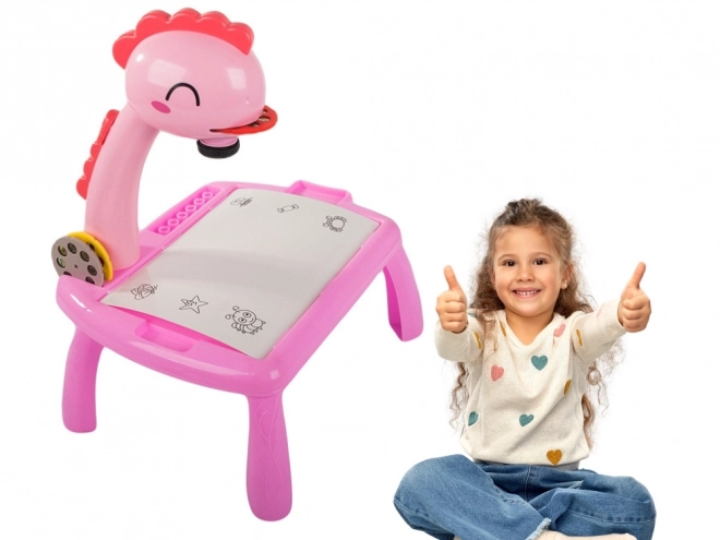 Children's Educational Drawing Projector Table