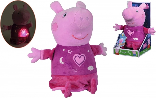 Peppa Pig Plush Night Light and Music Toy