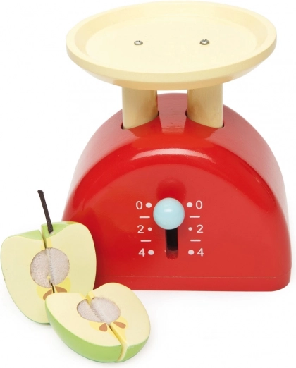 Realistic weighing with a movable lever