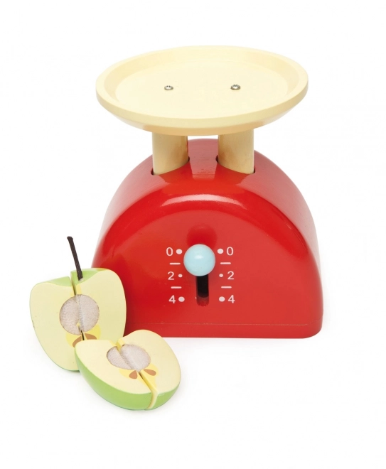 Children's Wooden Kitchen Scale