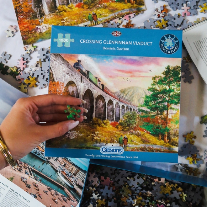 Gibsons Puzzle Glenfinnan Viaduct 1000 Pieces