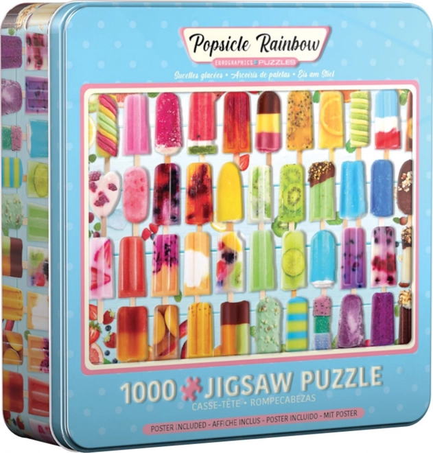 Nanuk Ice Cream Rainbow Puzzle 1000 Pieces