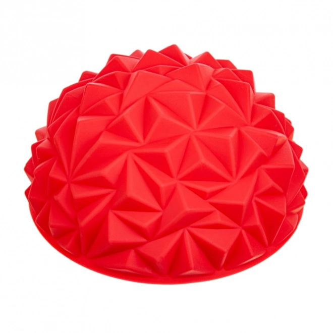 Red Sensory Hemisphere for Massage - Diamond Pattern