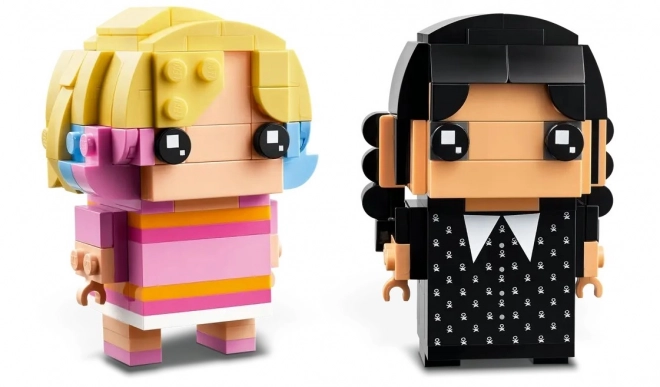 BrickHeadz Building Set Wednesday and Enid