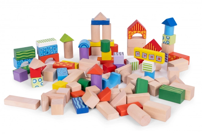 Eco-friendly children's wooden blocks